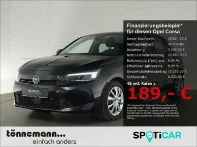 Używany Opel Corsa Edition 101 KM (74 kW) 2025 Czarny Hatchback