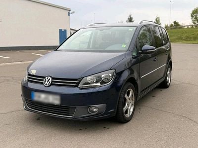 Gebraucht VW Touran 140 PS (102 kW) 2012 Blau Van / Kleinbus