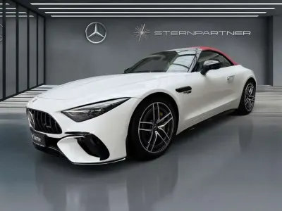 Gebraucht Mercedes SL63 AMG AMG 585 PS (430 kW) 2024 Weiß Cabrio