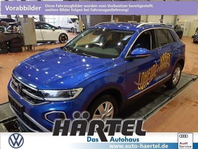 Gebraucht VW T-Roc Style 150 PS (110 kW) 2022 Ravennablau (blue), metallic SUV
