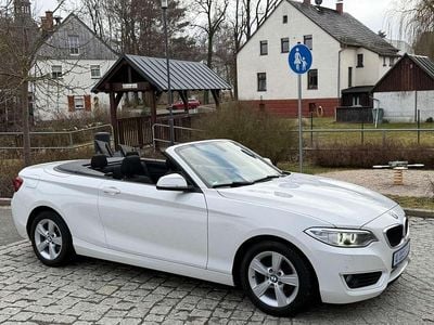 Gebraucht BMW 218 Advantage 150 PS (110 kW) 2017 Alpinweiss iii Cabrio
