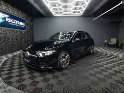 Gebraucht Mercedes A200 AMG line 163 PS (119 kW) 2019 Schwarz Limousine