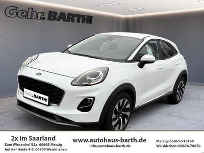 Gebraucht Ford Puma Titanium 125 PS (91 kW) 2022 Weiß SUV