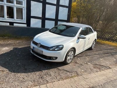 Gebraucht VW Golf Cabriolet 140 PS (102 kW) 2014 Weiß Cabrio
