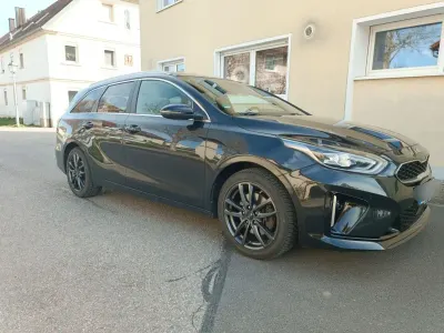 Gebraucht Kia Ceed Sportswagon GT-Line 136 PS (100 kW) 2019 Schwarz Kombi