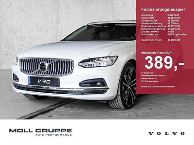 Gebraucht Volvo V90 Plus 197 PS (144 kW) 2024 Crystal white pearl Kombi