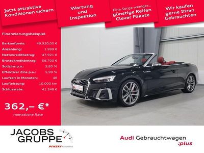 Gebraucht Audi S5 Cabriolet Ambiente 354 PS (260 kW) 2023 Mythosschwarz metallic Cabrio