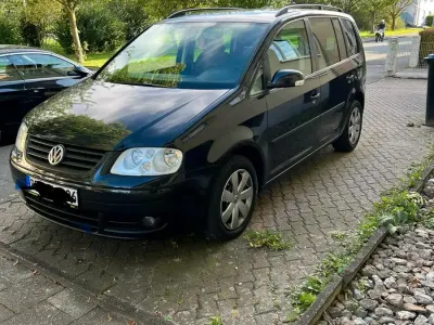 Gebraucht VW Touran 2005 Schwarz Van / Kleinbus