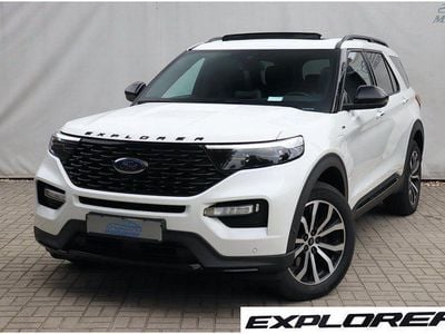 Starweiß Gebraucht 2021 Ford Explorer ST-Line SUV | 38.860 € (Fairer Preis)