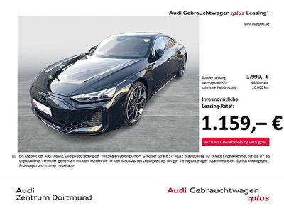 Schwarz Gebraucht 2025 Audi e-tron GT quattro Sport Limousine | 119.977 € (Fairer Preis)