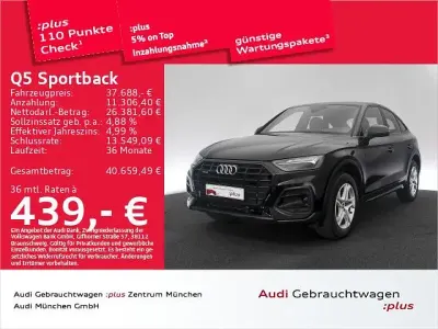 Gebraucht Audi Q5 Sportback Advanced Plus 299 PS (219 kW) 2023 Schwarz SUV