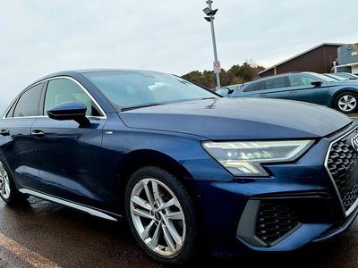 Gebraucht Audi A3 S-Line 110 PS (80 kW) 2021 Blau Limousine