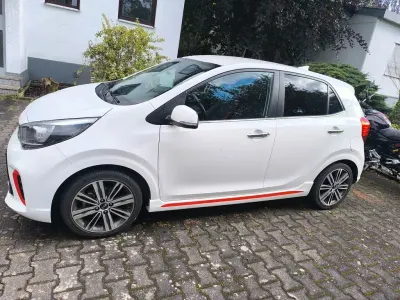 Brugt Kia Picanto GT-Line 84 HK (61 kW) 2020 Hvid Hatchback
