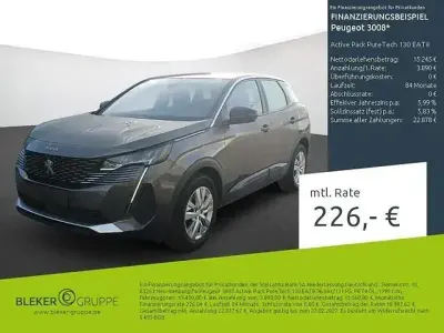 Second-hand Peugeot 3008 Active 131 CP (96 kW) 2023 Gri SUV