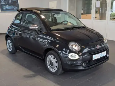 Używany Fiat 500C Mirror 69 KM (50 kW) 2017 Czarny Kabriolet