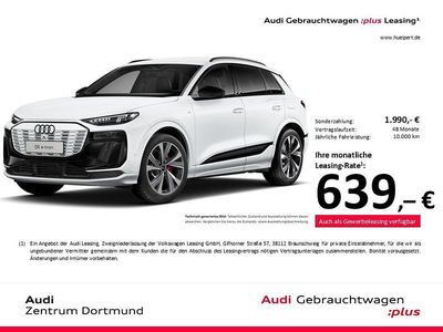 Gebraucht Audi Q6 e-tron S-Line 284 kW (387 PS) 2025 Gletscherweiß metallic SUV
