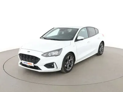 Gebraucht Ford Focus ST-Line 125 PS (91 kW) 2018 Weiß Limousine