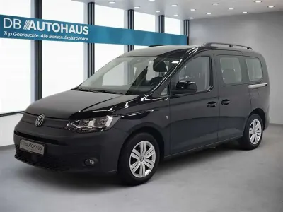 Gebraucht VW Caddy 122 PS (89 kW) 2022 Schwarz Van / Kleinbus