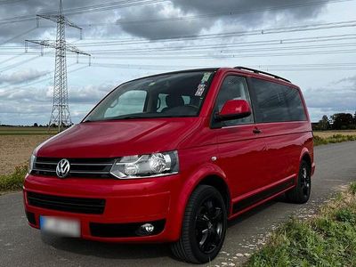 Brugt VW T5 Edition 140 HK (102 kW) 2011 Rød Van