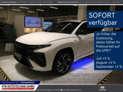 Neu Hyundai Tucson N Line 239 PS (175 kW) 2026 Sol (weiss SUV