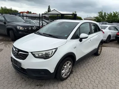 Gebraucht Opel Crossland 99 PS (72 kW) 2017 Weiß SUV