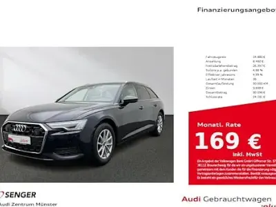 Used Audi A6 Ambiente 204 HP (150 kW) 2024 Blue Estate