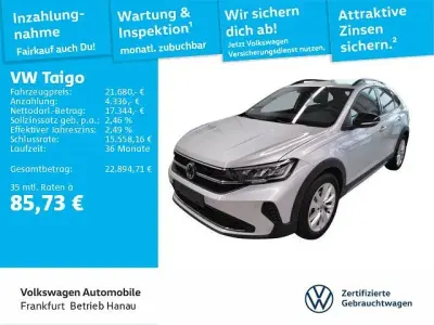 Gebraucht VW Taigo Goal 95 PS (69 kW) 2025 Silber SUV