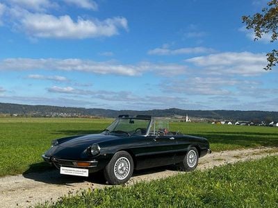 Gebraucht Alfa Romeo Spider Veloce 126 PS (92 kW) 1981 Schwarz Cabrio
