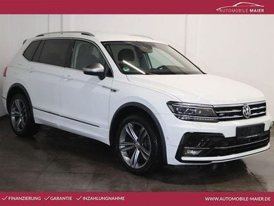 Gebraucht VW Tiguan Allspace R-line 200 PS (147 kW) 2021 Weiß SUV