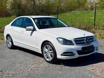 Usata Mercedes C180 Avantgarde 156 CV (114 kW) 2014 Bianco Berlina