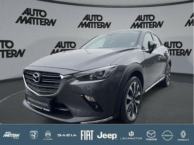 Gebraucht Mazda CX-3 Sports-Line 121 PS (88 kW) 2019 Grau machine gray SUV
