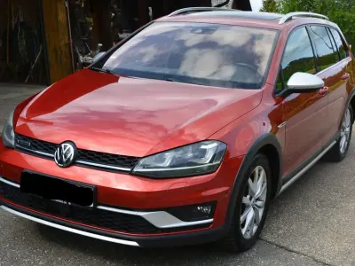 Używany VW Golf Alltrack 184 KM (135 kW) 2016 Czerwony Kombi