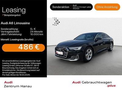 Gebraucht Audi A6 S-Line 286 PS (210 kW) 2025 Mythosschwarz metallic Limousine