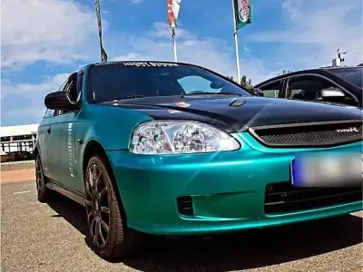 Gebraucht Honda Civic 90 PS (66 kW) 1999 Grün Kleinwagen