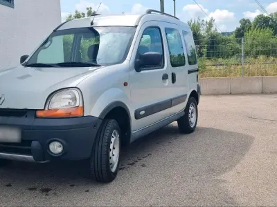 Gebraucht Renault Kangoo 95 PS (69 kW) 2002 Silber Van / Kleinbus
