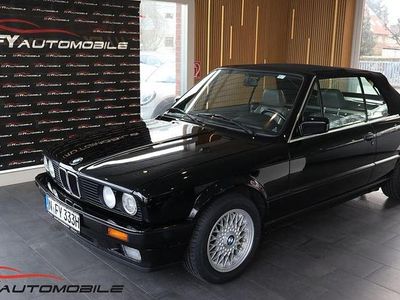 Gebraucht BMW 325 Cabriolet Sport Line 170 PS (125 kW) 1992 Schwarz Cabrio