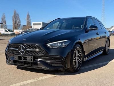 Gebraucht Mercedes C220 AMG line 200 PS (147 kW) 2023 Schwarz Limousine