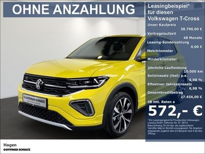 gebraucht VW T-Cross - R-Line 1.5 TSI DSG neues ModellAHK MATRIX-LED Kame