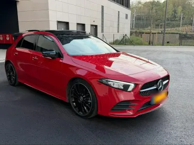Gebraucht Mercedes A200 AMG line 163 PS (119 kW) 2019 Rot Kleinwagen