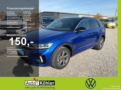 Lapiz blue metallic Gebraucht 2024 VW T-Roc R-line SUV | 26.460 € (Fairer Preis)