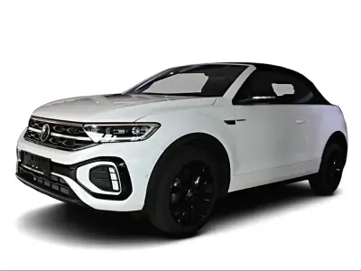 Gebraucht VW T-Roc Cabriolet R-line 2022 Weiss Cabrio