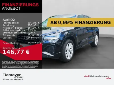 Gebraucht Audi Q2 S-Line 150 PS (110 kW) 2025 Schwarz SUV