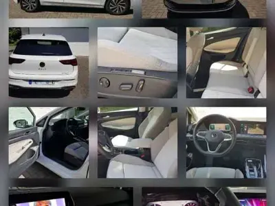 Gebraucht VW Golf VIII Style 204 PS (150 kW) 2022 Weiß Limousine