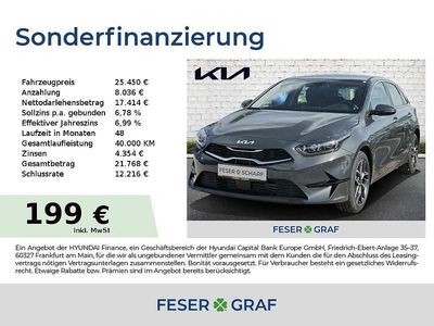 Neu Kia Ceed Style 140 PS (102 kW) 2025 Pentametal grau Kleinwagen