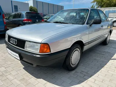 Gebraucht Audi 80 69 PS (50 kW) 1991 Silber Limousine