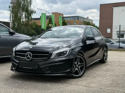 Brugt Mercedes A180 AMG line 122 HK (89 kW) 2014 Sort Sedan