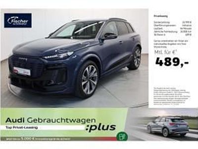 Gebraucht Audi Q6 e-tron S-Line 284 kW (387 PS) 2025 Blau (plasmablau metallic) SUV