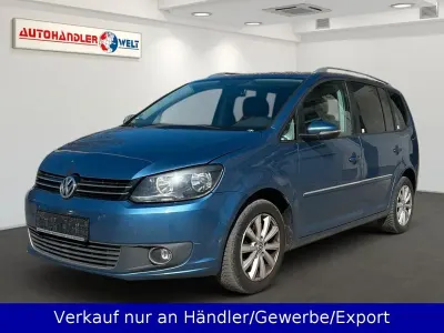 Brugt VW Touran Highline 105 HK (77 kW) 2012 Blå MPV