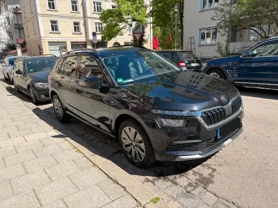 Gebraucht Skoda Kamiq Clever 110 PS (80 kW) 2021 Schwarz SUV