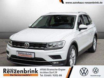 Weiß Gebraucht 2018 VW Tiguan Highline SUV | 19.190 € (Fairer Preis)